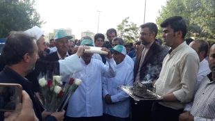 حجاج اردبیلی عازم سرزمین وحی شدند. 8