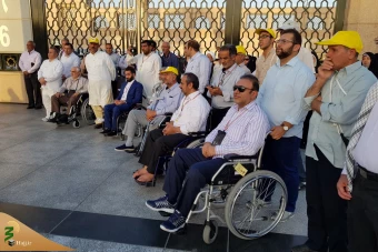 جانبازان در مدینه منوره 5
