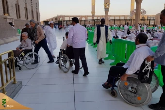 جانبازان در مدینه منوره 6