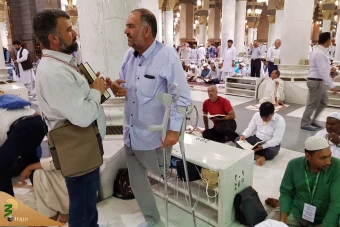 جانبازان در مدینه منوره 9