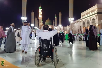 جانبازان در مدینه منوره 10