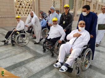 جانبازان در مدینه منوره 12