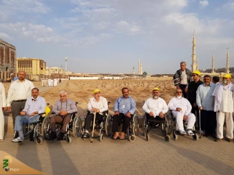 جانبازان در مدینه منوره 13
