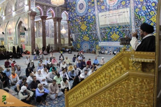 گریه بر سیدالشهدا نمایش کمال محبت زائر است