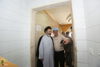 بازدید سرپرست حجاج ایرانی از هتل های زائران ایرانی در مدینه 6