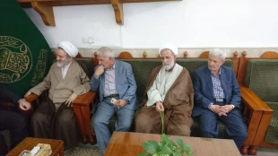 دیدار مسئول بعثه نجف با مدیر روابط عمومی حرم مطهر علوی 6