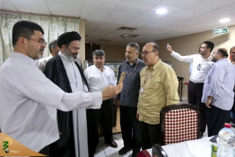 بازدید سرپرست حجاج ایرانی از هتل های زائران ایرانی در مدینه 7