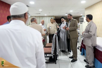 بازدید سرپرست حجاج ایرانی از هتل های زائران ایرانی در مدینه 12