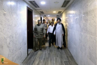 بازدید سرپرست حجاج ایرانی از هتل های زائران ایرانی در مدینه 16