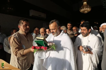 عزیمت سرپرست حجاج ایرانی از مدینه به مکه 7