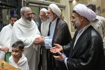 عزیمت سرپرست حجاج ایرانی از مدینه به مکه 33