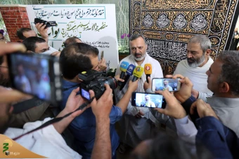 عزیمت سرپرست حجاج ایرانی از مدینه به مکه 40