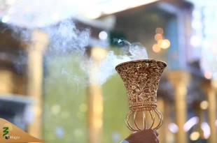 معطرسازی فضای حرم مطهر قمر بنی هاشم / تصاویر 8