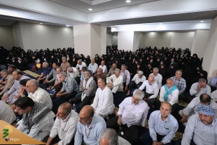 زائران ایرانی درشهادت نهمین امام در مکه به سوگ نشستند 3
