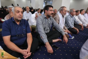 زائران ایرانی درشهادت نهمین امام در مکه به سوگ نشستند 8