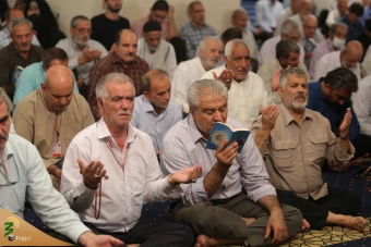 مراسم دعای ندبه در هتل ویولت برگزار شد 5