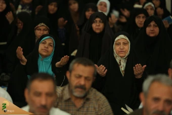 مراسم دعای ندبه در هتل ویولت برگزار شد 6