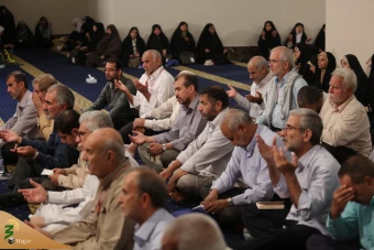مراسم دعای ندبه در هتل ویولت برگزار شد 7
