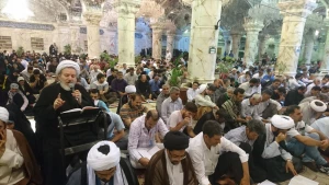 نجوای دعای کمیل زایران ایرانی حرم علوی در شب شهادت امام جواد(ع)