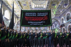 سوگواری خادمان حسینی در شب شهادت امام جواد 2