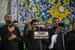 سوگواری خادمان حسینی در شب شهادت امام جواد 7