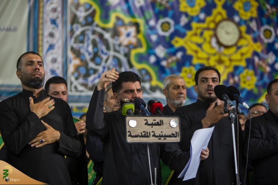سوگواری خادمان حسینی در شب شهادت امام جواد 7
