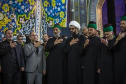 سوگواری خادمان حسینی در شب شهادت امام جواد 8