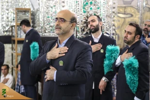 مضجع شریف حضرت عبدالعظیم حسنی غبارروبی شد/تصاویر 4