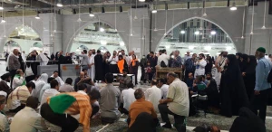 حلقه قرآنی کاروان نور در مسجدالحرام