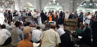 حلقه قرآنی کاروان نور در مسجدالحرام 4