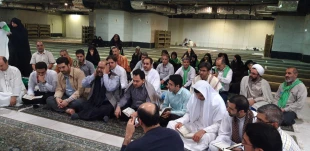 حلقه قرآنی کاروان نور در مسجدالحرام 5