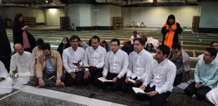 حلقه قرآنی کاروان نور در مسجدالحرام 8