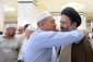 استقبال گرم زائران اهل سنت از سرپرست زائران ایرانی 3
