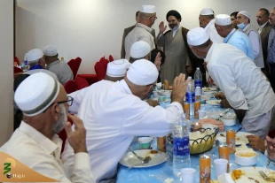 استقبال گرم زائران اهل سنت از سرپرست زائران ایرانی 6