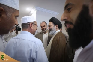 استقبال گرم زائران اهل سنت از سرپرست زائران ایرانی 7