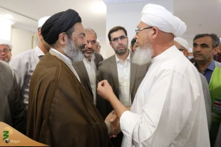 استقبال گرم زائران اهل سنت از سرپرست زائران ایرانی 10