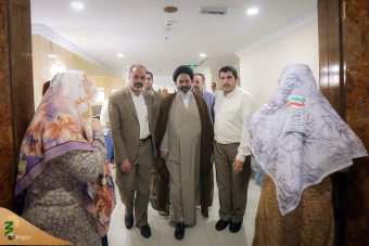 بازدید سرپرست حجاج ایرانی از هتل های زائران ایرانی در مکه مکرمه  6