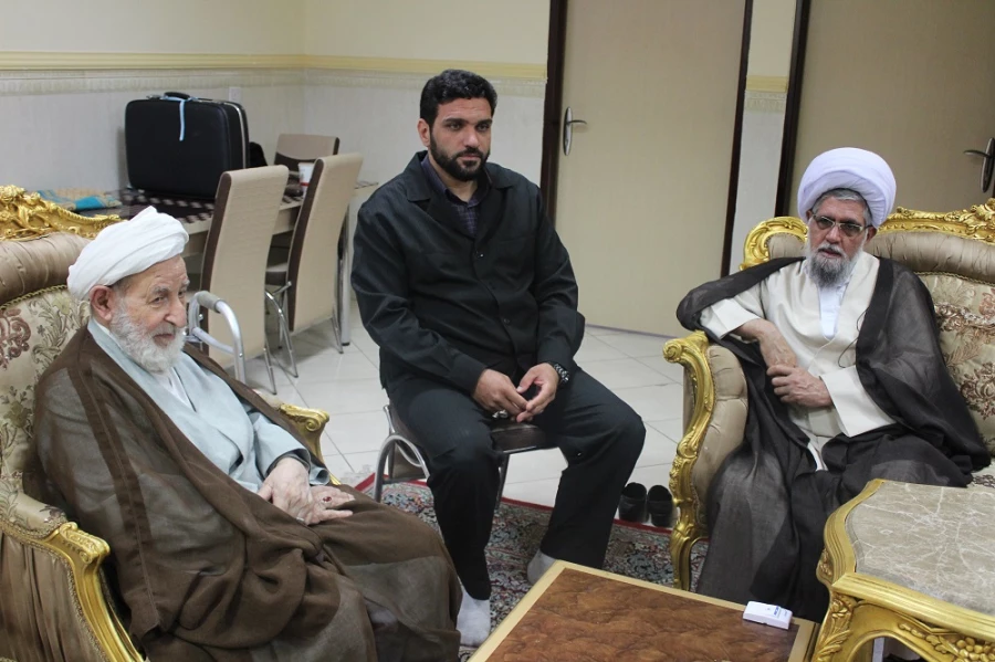 تقدیر آیت الله یزدی از خدمات فرهنگی بعثه رهبری در عراق 2