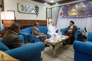 رییس موسسه مطوفین عربستان با سرپرست حجاج ایرانی دیدار کرد 2
