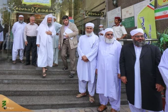 بازدید نماینده ولی فقیه در امورحج و زیارت از هتل های زائران اهل سنت ایرانی در مکه مکرمه 5