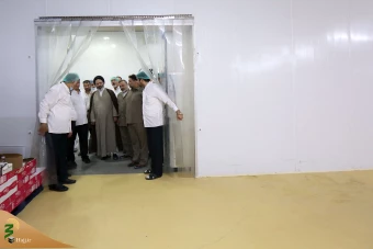 بازدید مسئولان حج از آشپزخانه های مرکزی مکه مکرمه 26