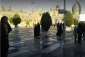 عملیات همسطح سازی قبور در صحن باغ توتی حرم عبدالعظیم حسنی انجام می‌گیرد 3