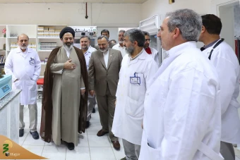 زدید از بیمارستان و مرکز هیات پزشکی 9