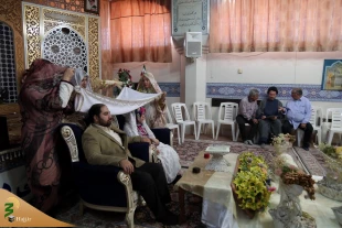 پیوند آسمانی بیش از ۷۰ زوج جوان در حرم حضرت معصومه(س)/تصاویر 5