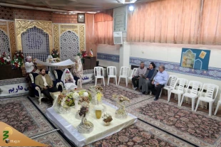پیوند آسمانی بیش از ۷۰ زوج جوان در حرم حضرت معصومه(س)/تصاویر 6