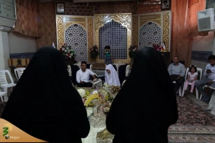 پیوند آسمانی بیش از ۷۰ زوج جوان در حرم حضرت معصومه(س)/تصاویر 12