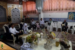 پیوند آسمانی بیش از ۷۰ زوج جوان در حرم حضرت معصومه(س)/تصاویر 13