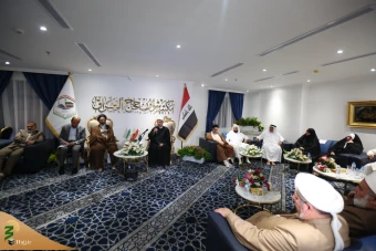 دیدار مسئولان بعثه ایران و عراق 8
