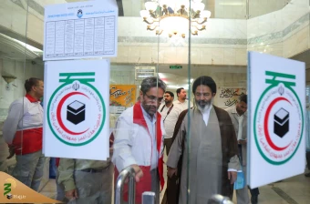 بازدید سرپرست حجاج ایرانی از مرکز پزشکی حج و زیارت در مکه مکرمه 9