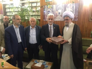 استقبال تولیت عتبه کاظمیه از برنامه های فرهنگی زائران ایرانی 2